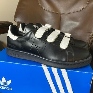 Adidas Raf Simons Stan Smith Strap Size 8 Black White